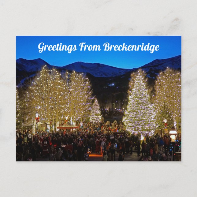 Carte postale de Breckenridge (Devant)
