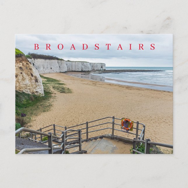 Carte postale de Broadstairs Kingsgate Bay (Devant)