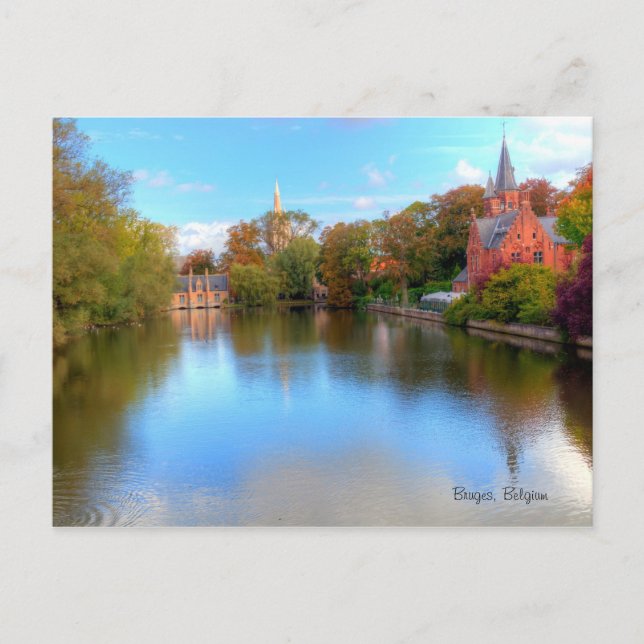 carte postale de Bruges, Belgique (Devant)