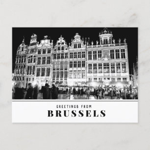 Carte postale de Bruxelles