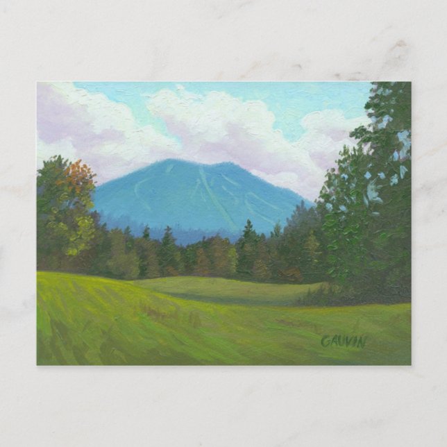 Carte postale de Burke Mountain, East Burke vermon (Devant)