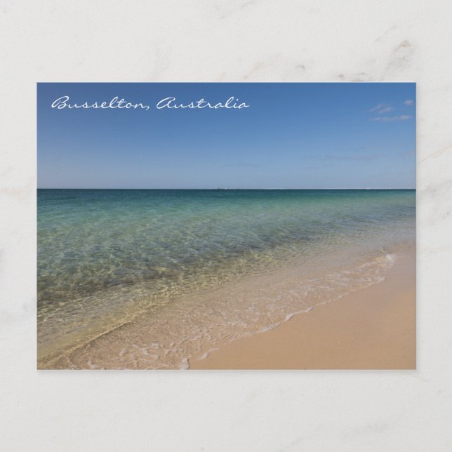 Carte postale de Busselton Beach (Devant)