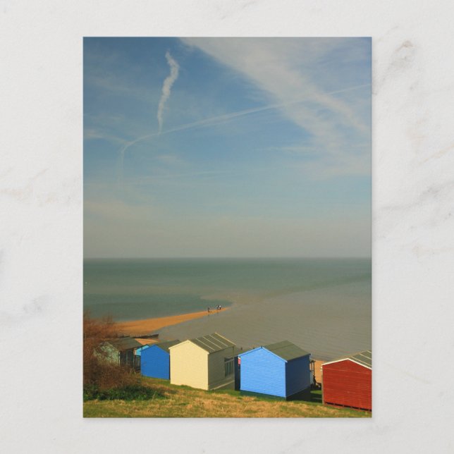 Carte postale de cabines de plage (Devant)