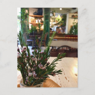 Carte postale de café coréen