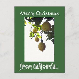 Carte postale de Californie