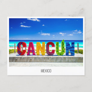Carte postale de Cancun, Mexique