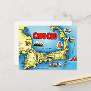 Carte postale de Cape Cod Massachusetts