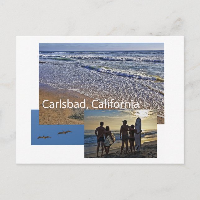 Carte postale de Carlsbad Californie (Devant)