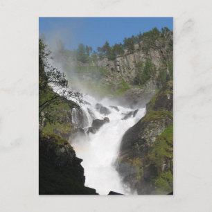 Carte postale de cascade