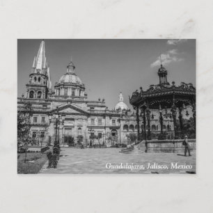 Carte postale de cathédrale de Guadalajara