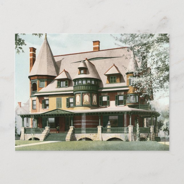 Carte postale de changement d'adresse de maison vi (Devant)