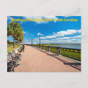 Carte postale de Charleston, Caroline du Sud