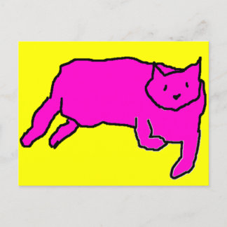 Carte postale de chat