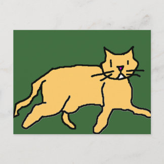 Carte postale de chat