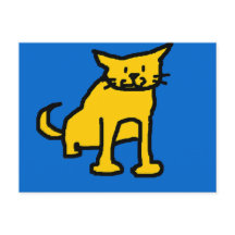 Carte postale de chat