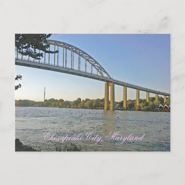 Carte postale de Chesapeake City Maryland (Devant)