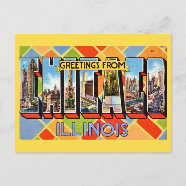 Carte postale de Chicago (Devant)