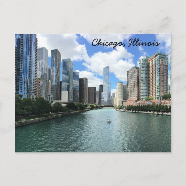 Carte postale de Chicago, l'Illinois (Devant)