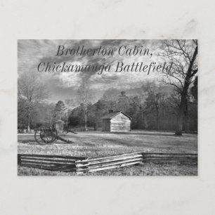 Carte postale de Chickamauga Battlefield