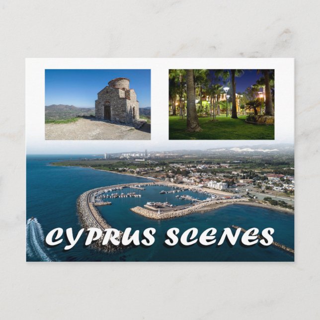 Carte postale de Chypre (Devant)
