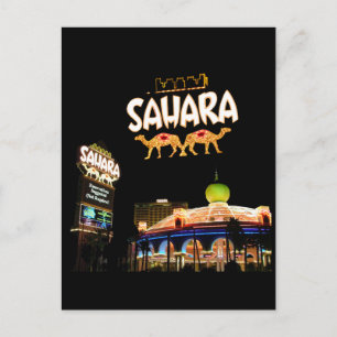 Carte postale de compilation du Sahara Las Vegas