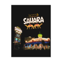 Carte postale de compilation du Sahara Las Vegas