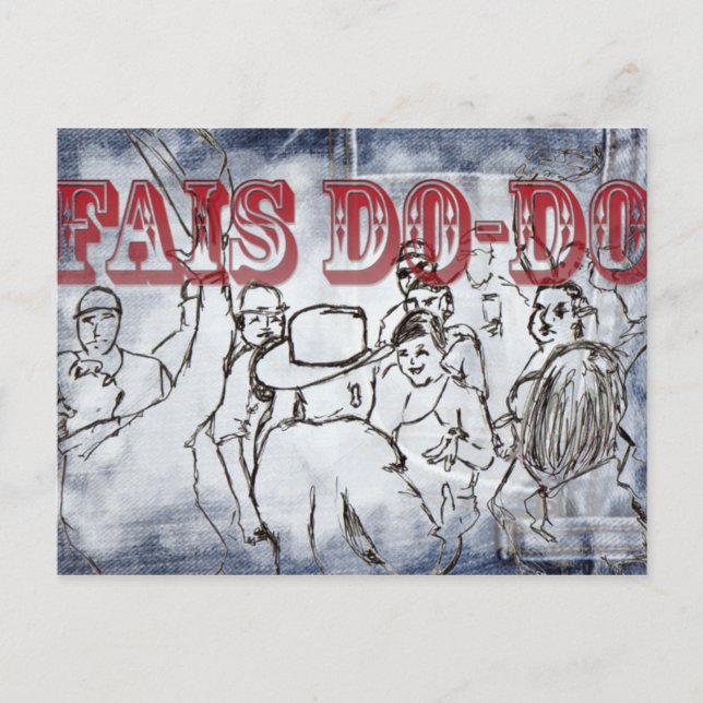 Carte postale de conception Do-Do (Devant)
