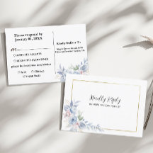 Carte postale de confirmation mariage de la liste 