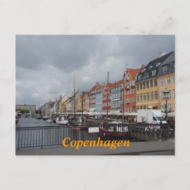 Carte postale de Copenhague (Devant)
