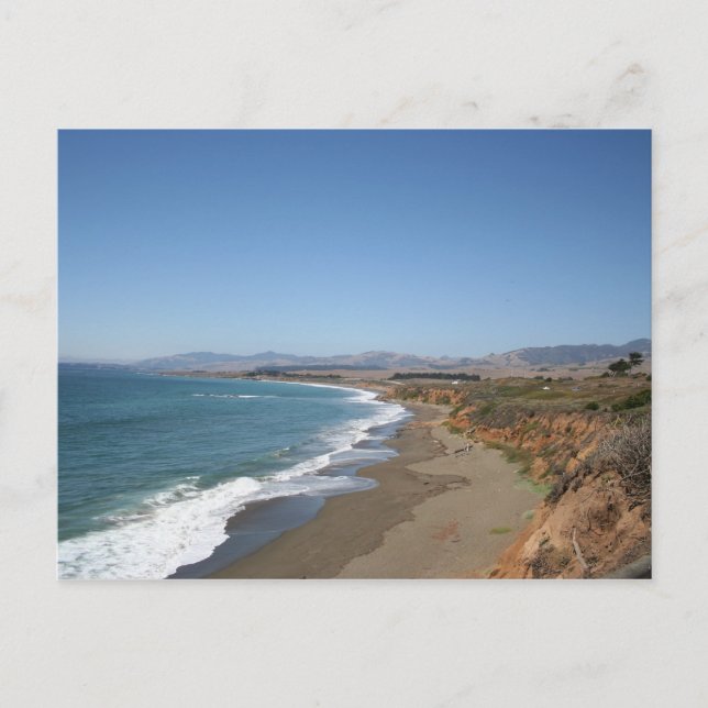Carte postale de côte de Cambria (Devant)