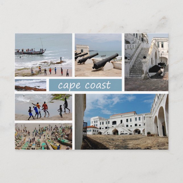 Carte postale de côte de cap (Devant)
