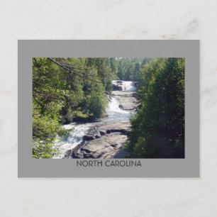 Carte postale de courant et de cascade