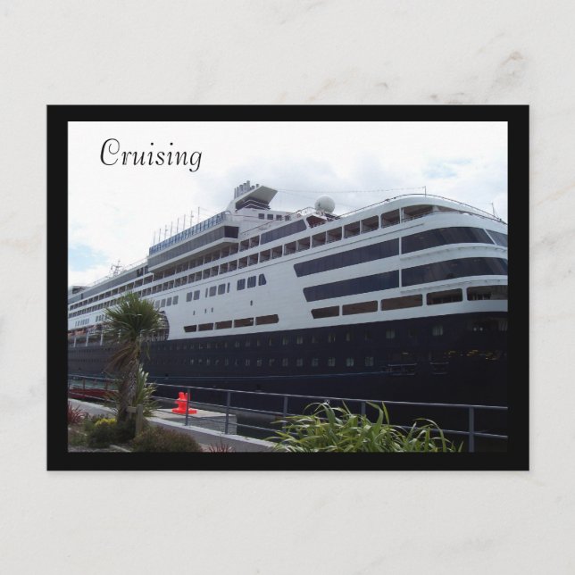 Carte postale de croisière (Devant)