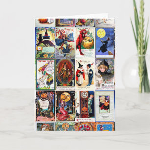 Carte postale de cru de Halloween