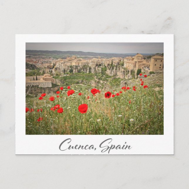 Carte postale de Cuenca Espagne (Devant)