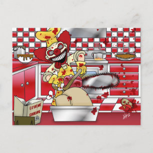 Carte postale de cuisine extrême