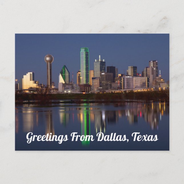 Carte postale de Dallas, Texas (Devant)
