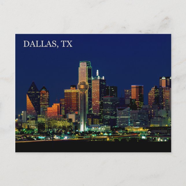 Carte postale de Dallas, Texas (Devant)