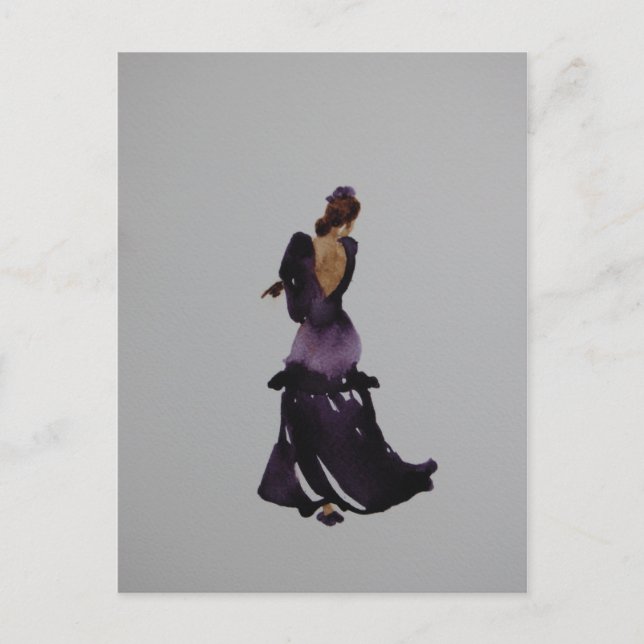 Carte postale de danseur flamenco (Devant)