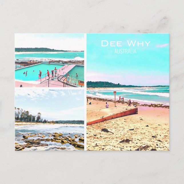 Carte postale de Dee Why Northern Beaches Sydney (Devant)