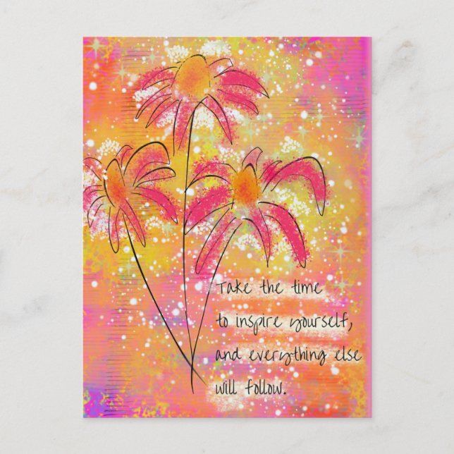 Carte postale de devis Inspiration (Devant)