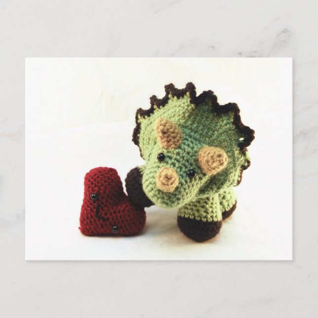 Carte postale de dinosaure (Devant)
