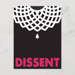 Carte postale de dissidence RBG