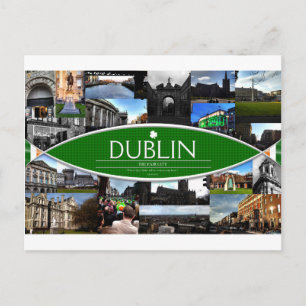 Carte postale de Dublin