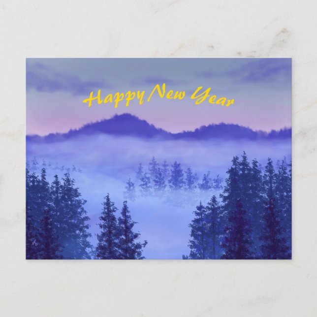 Carte postale de fête (Devant)