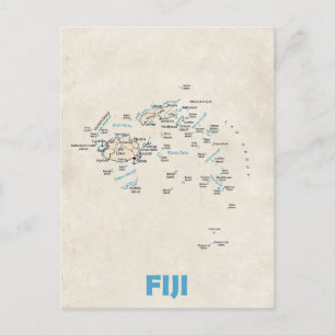 Carte postale de Fidji
