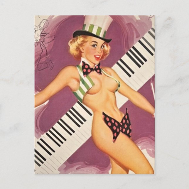 CARTE POSTALE DE FILLE (Devant)