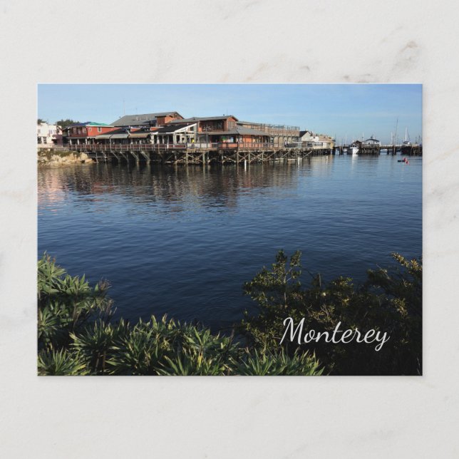 Carte postale de Fisherman's Wharf, Monterey, Cali (Devant)