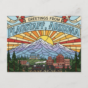 Carte postale de Flagstaff Arizona