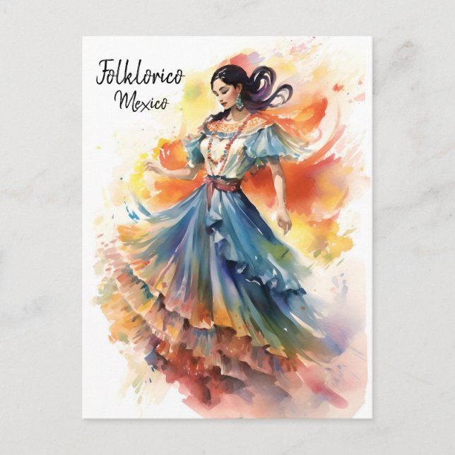 Carte postale de Folklorico Dance Mexique - World  (Devant)